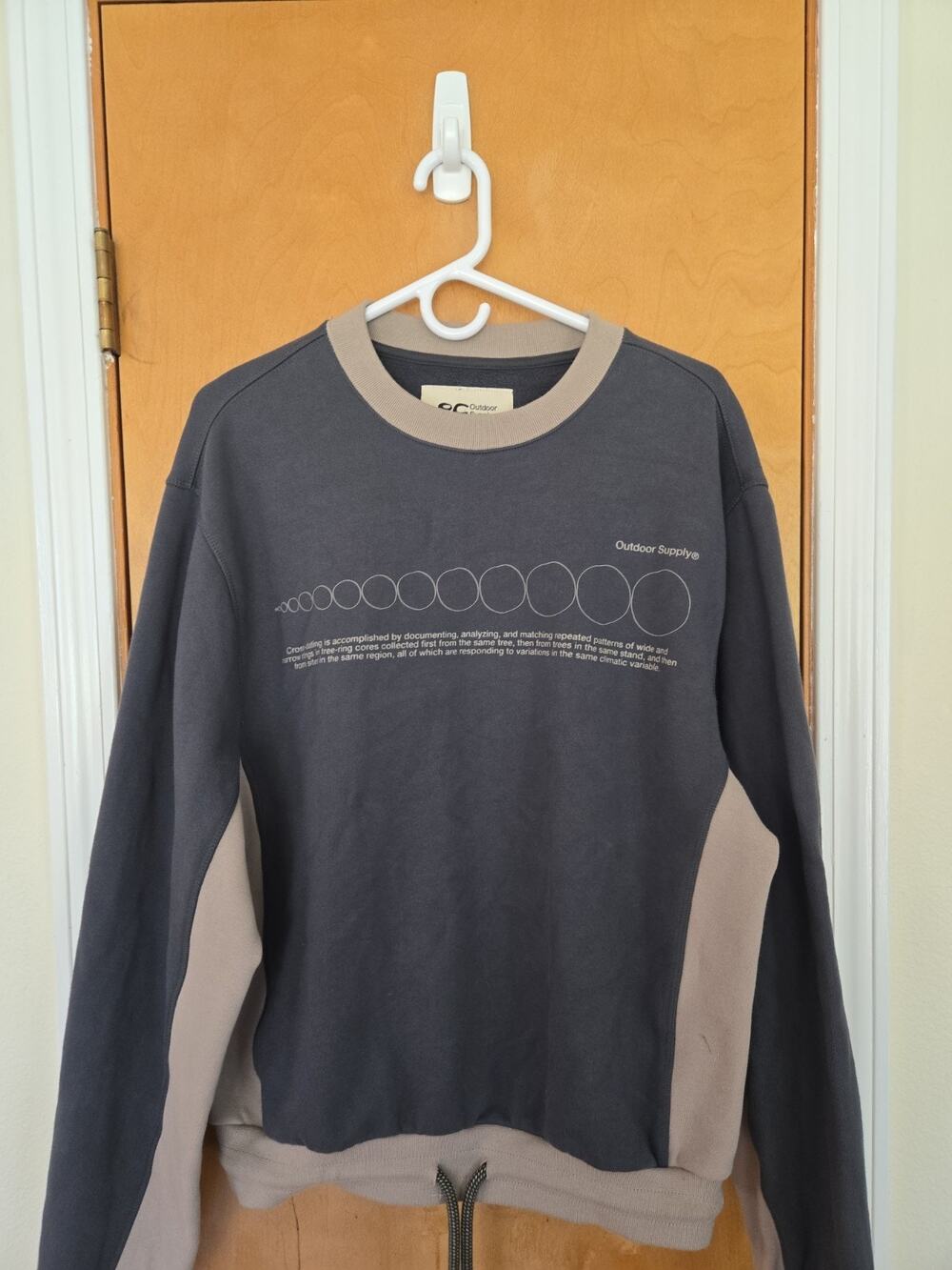 RC Outdoor Supply Cross-Dating Crew Neck Sweatshirt Men's S Reese Cooper RCOS